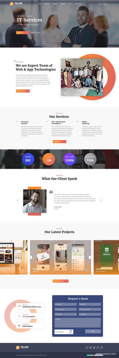 軟件開發(fā)公司網(wǎng)站UI設(shè)計作品 網(wǎng)頁設(shè)計詳情頁與列表頁素材資源模板下載